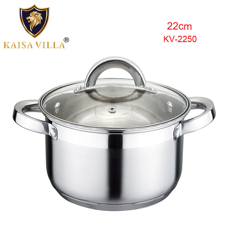 Katls ar vāku, Kaisa Villa, 22cm, 4.8l cena un informācija | Katli, tvaika katli | 220.lv