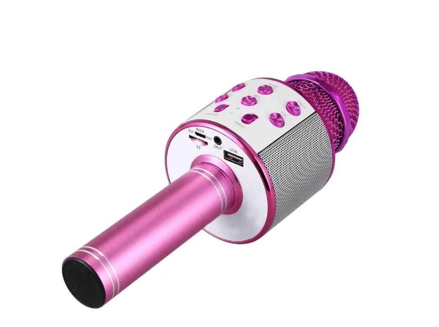 Bezvadu Bluetooth mikrofona skaļrunis fm radio cena un informācija | Mikrofoni | 220.lv