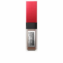 Uzacu fiksācijas želeja Maybelline Tattoo Brow N 255 soft brown cena un informācija | Acu ēnas, skropstu tušas, zīmuļi, serumi | 220.lv