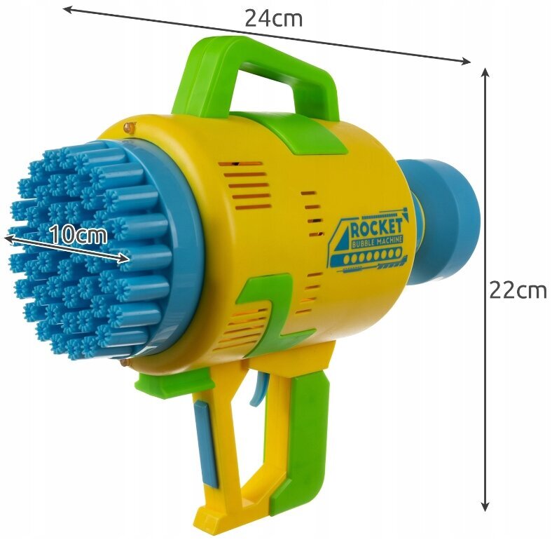 Burbuļpistole USB Automat XL Burbuļi ar šķidrumu cena un informācija | Rotaļlietas zēniem | 220.lv