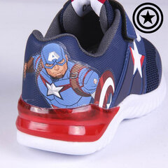 Кроссовки со светодиодами The Avengers, синие цена и информация | Детская спортивная обувь | 220.lv