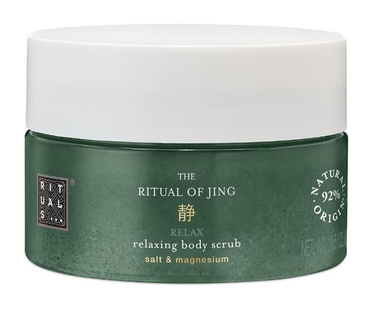 Ķermeņa skrubis Rituals The Ritual of Jing Relaxing, 300 g cena un informācija | Ķermeņa skrubji | 220.lv