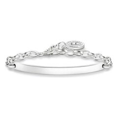 Sieviešu Aproce Thomas Sabo X0211-001-12-L Sterling silver Sudrabains цена и информация | Женские браслеты | 220.lv