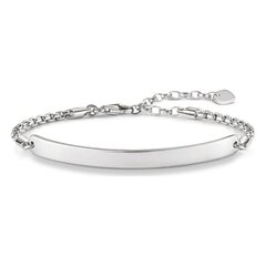 Sieviešu Aproce Thomas Sabo LBA0047-001-12-L Sterling silver Sudrabains цена и информация | Женские браслеты | 220.lv