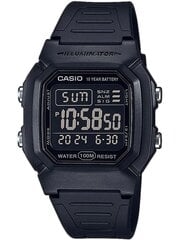 Unisex Pulkstenis Casio W-800H-1BVES (Ø 36 mm) cena un informācija | Vīriešu pulksteņi | 220.lv