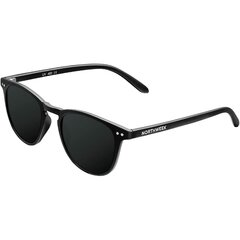 Unisex Saulesbrilles Northweek Wall All Black Melns (Ø 45 mm) cena un informācija | Saulesbrilles sievietēm | 220.lv