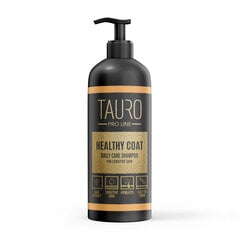 Tauro Pro Line šampūns suņiem un kaķiem Healthy Coat Daily Care Shampoo, 1000ml cena un informācija | Kosmētiskie līdzekļi dzīvniekiem | 220.lv