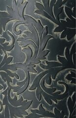 Keramikas puķu pods VICTORIA 26 x 46(A) cm, melns цена и информация | Вазоны | 220.lv