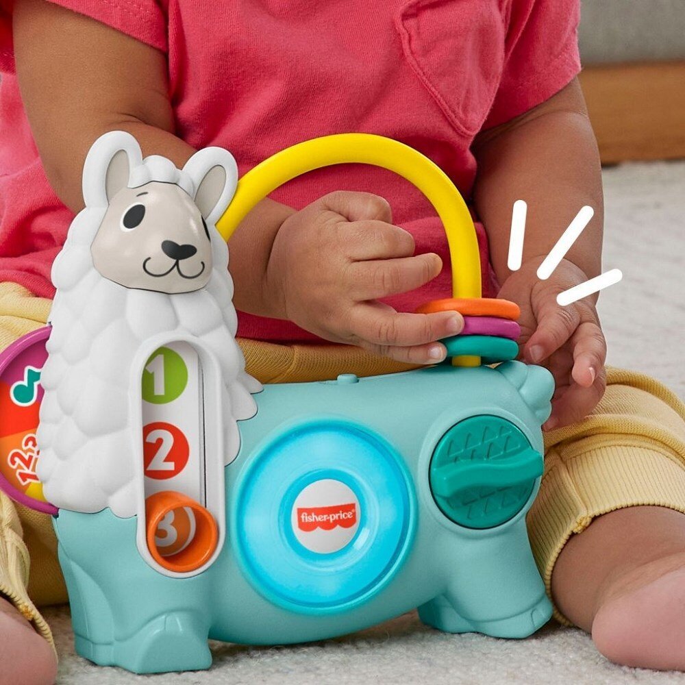 Interaktīvā lama Fisher-Price HNM86 cena un informācija | Rotaļlietas zīdaiņiem | 220.lv