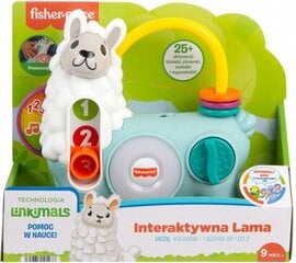 Interaktīvā lama Fisher-Price HNM86 cena un informācija | Rotaļlietas zīdaiņiem | 220.lv