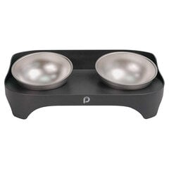 Bowls for dogs and cats Paw In Hand (Black) цена и информация | Миски, ящики для корма | 220.lv