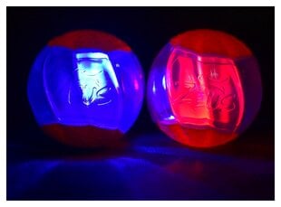 ZEUS Duo Ball Led - suņu bumba - 5 cm cena un informācija | Suņu rotaļlietas | 220.lv