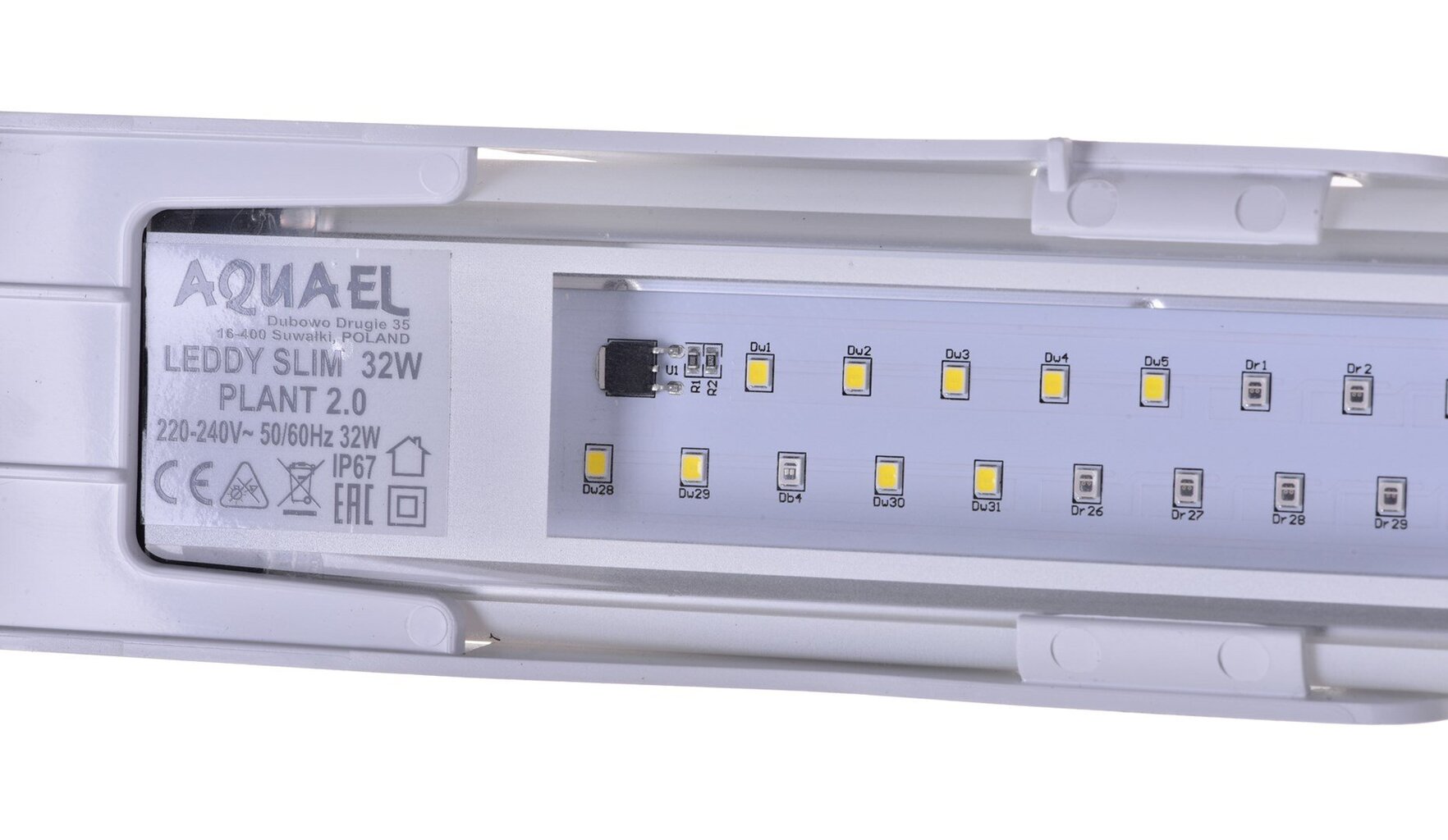Aquael Leddy Slim- 32W 2.0- LED apgaismojums цена и информация | Akvāriji un aprīkojums | 220.lv
