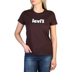 T-krekls sievietēm Levi's, brūns cena un informācija | T-krekli sievietēm | 220.lv