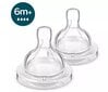 Knupis Philips Avent Anti-Colic SCY764/02, 6 mēn+, 2 gab. cena un informācija | Bērnu pudelītes un to aksesuāri | 220.lv