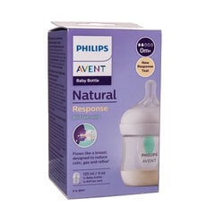 Zīdīšanas pudelīte Philips Avent Natural Response SCY670/01, 0+ mēn, 120 ml cena un informācija | Philips Avent Rotaļlietas, bērnu preces | 220.lv
