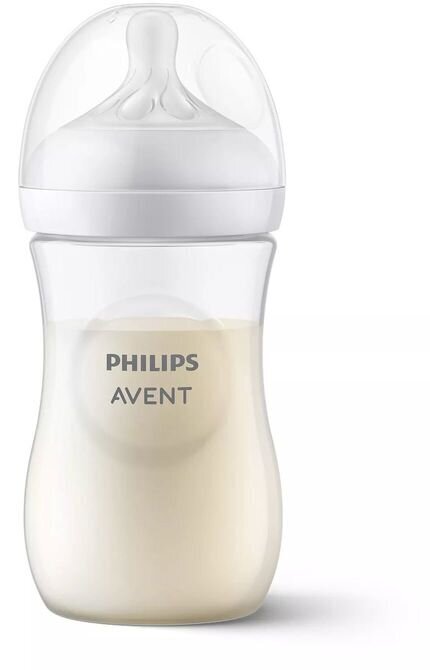 Pudelīte Philips AVENT Natural SCY903/01, 1+ mēn, 260 ml цена и информация | Bērnu pudelītes un to aksesuāri | 220.lv