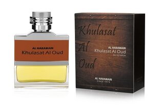 Parfimērijas ūdens Al Haramain Khulasat Al Oud EDP sievietēm 100 ml cena un informācija | Sieviešu smaržas | 220.lv