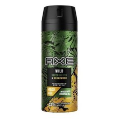 Axe Спрей для тела Wild Green Mojito & Cedarwood для мужчин 150 мл цена и информация | Дезодоранты | 220.lv