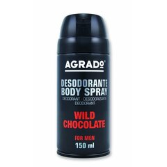 Izsmidzināms dezodorants Agrado Wild Chocolate 150 ml cena un informācija | Dezodoranti | 220.lv