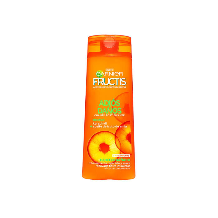 Spēcinošs Šampūns Fructis Adiós Daños Garnier (360 ml) cena un informācija | Šampūni | 220.lv