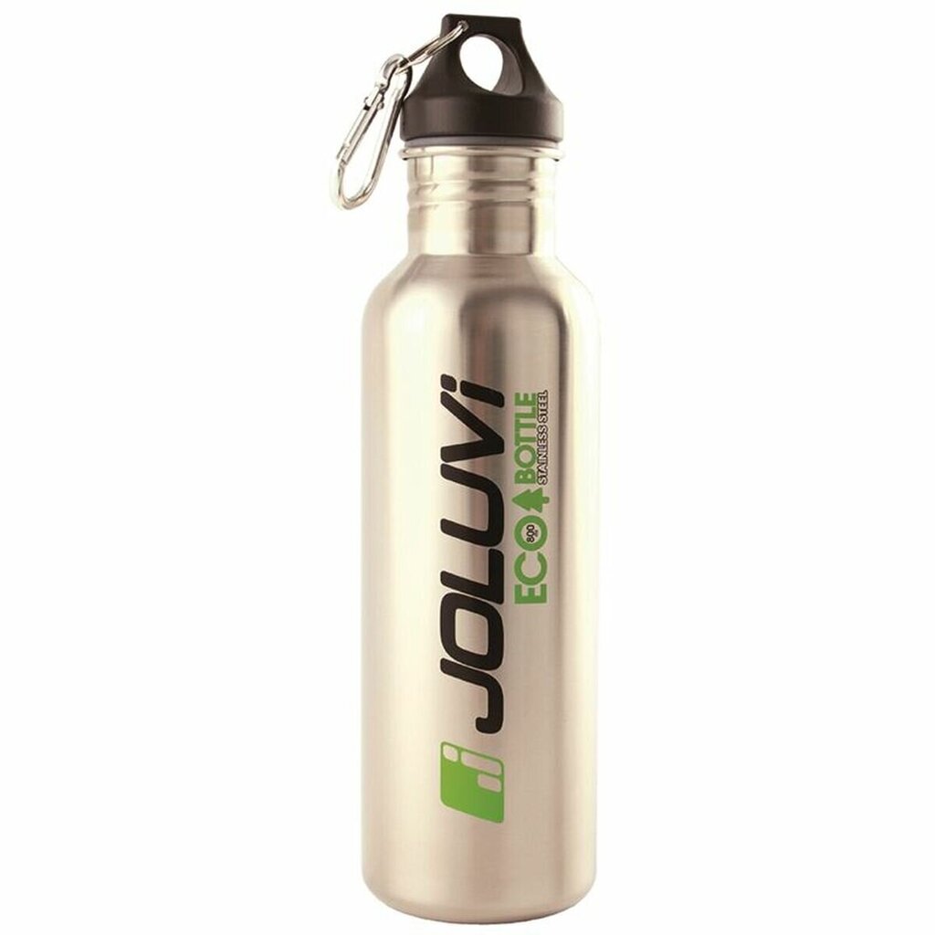 Ūdens pudele Joluvi Ecobottle 800 ml, pelēka цена и информация | Ūdens pudeles | 220.lv