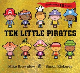 Ten Little Pirates 10th Anniversary Edition цена и информация | Книги для малышей | 220.lv