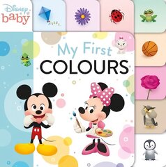 Disney Baby: My First Colours cena un informācija | Grāmatas mazuļiem | 220.lv