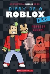 Diary of a Roblox Pro #1: Monster Escape cena un informācija | Grāmatas pusaudžiem un jauniešiem | 220.lv