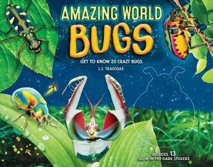 Amazing World: Bugs: Get to know 20 crazy bugs, Volume 1 cena un informācija | Grāmatas mazuļiem | 220.lv