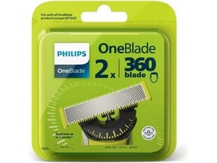 Philips OneBlade QP420/50 2 gab. цена и информация | Принадлежности для товара красоты | 220.lv