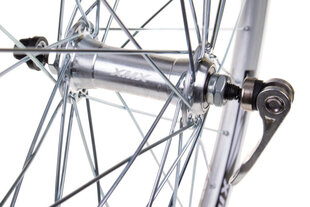 26" priekšējais ritenis, dubultā alumīnija loks, QR, 559-17.7, 36H, rūpnieciskie gultņi, V brake(0783) cena un informācija | Citas velosipēdu rezerves daļas | 220.lv