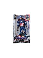 Atriebēju / avengers figūriņa - Captain America / Kapteinis Amerika ar skaņām 28cm cena un informācija | Rotaļlietas zēniem | 220.lv