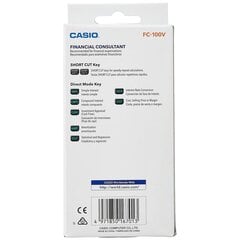 Научный калькулятор Casio FC-100V цена и информация | Канцелярия | 220.lv