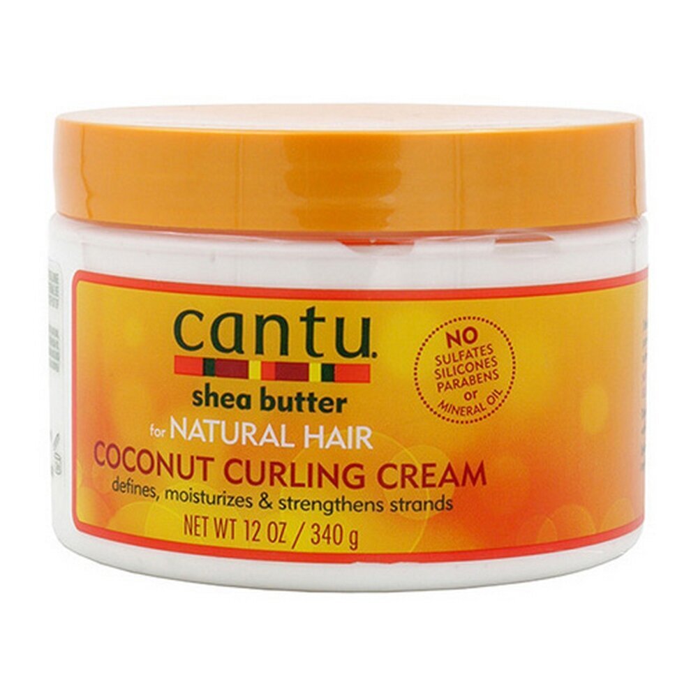 Matu Krēms Cantu Coconut Curling Cream (340 g) цена и информация | Matu veidošanas līdzekļi | 220.lv