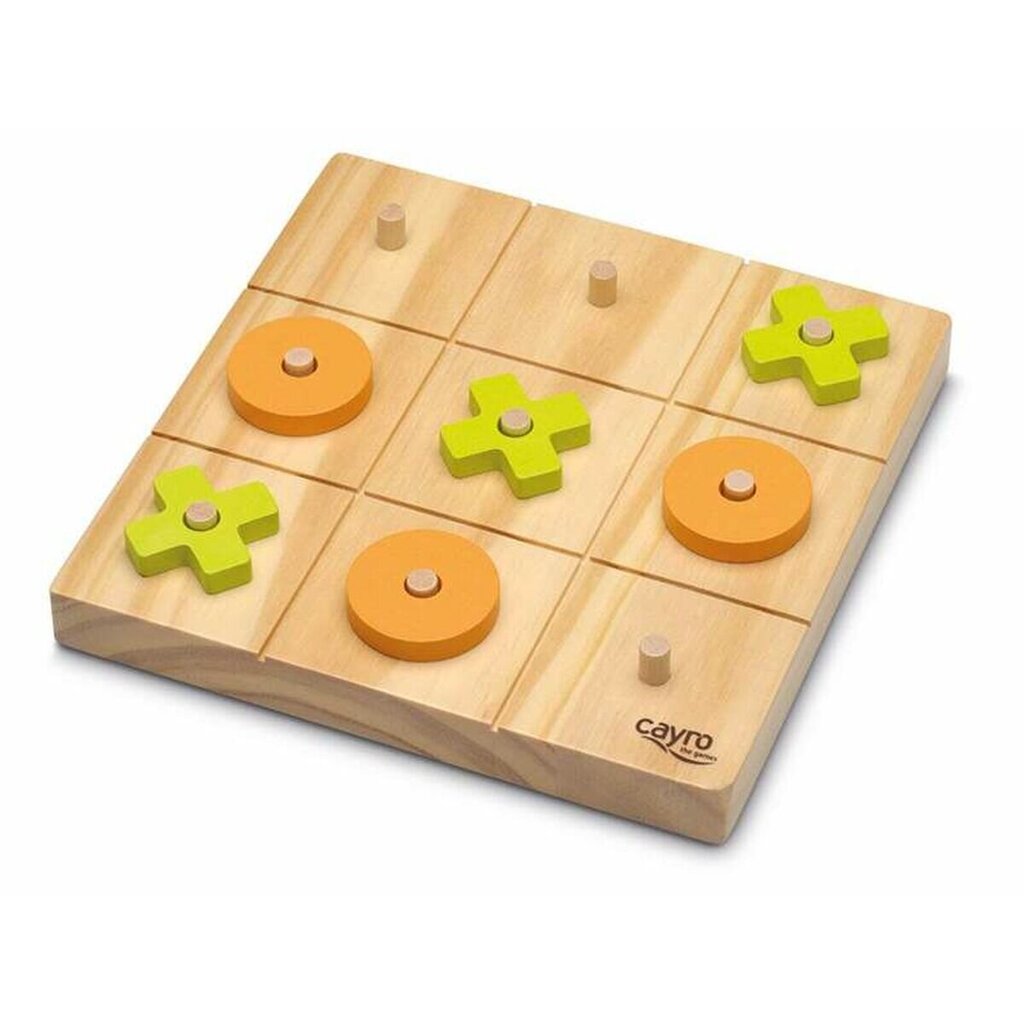 Spēle Cayro Tic Tac Toe, 20 x 20 x 4 cm цена и информация | Galda spēles | 220.lv