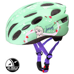 Велошлем Frozen 2, зеленый цена и информация | Шлемы | 220.lv