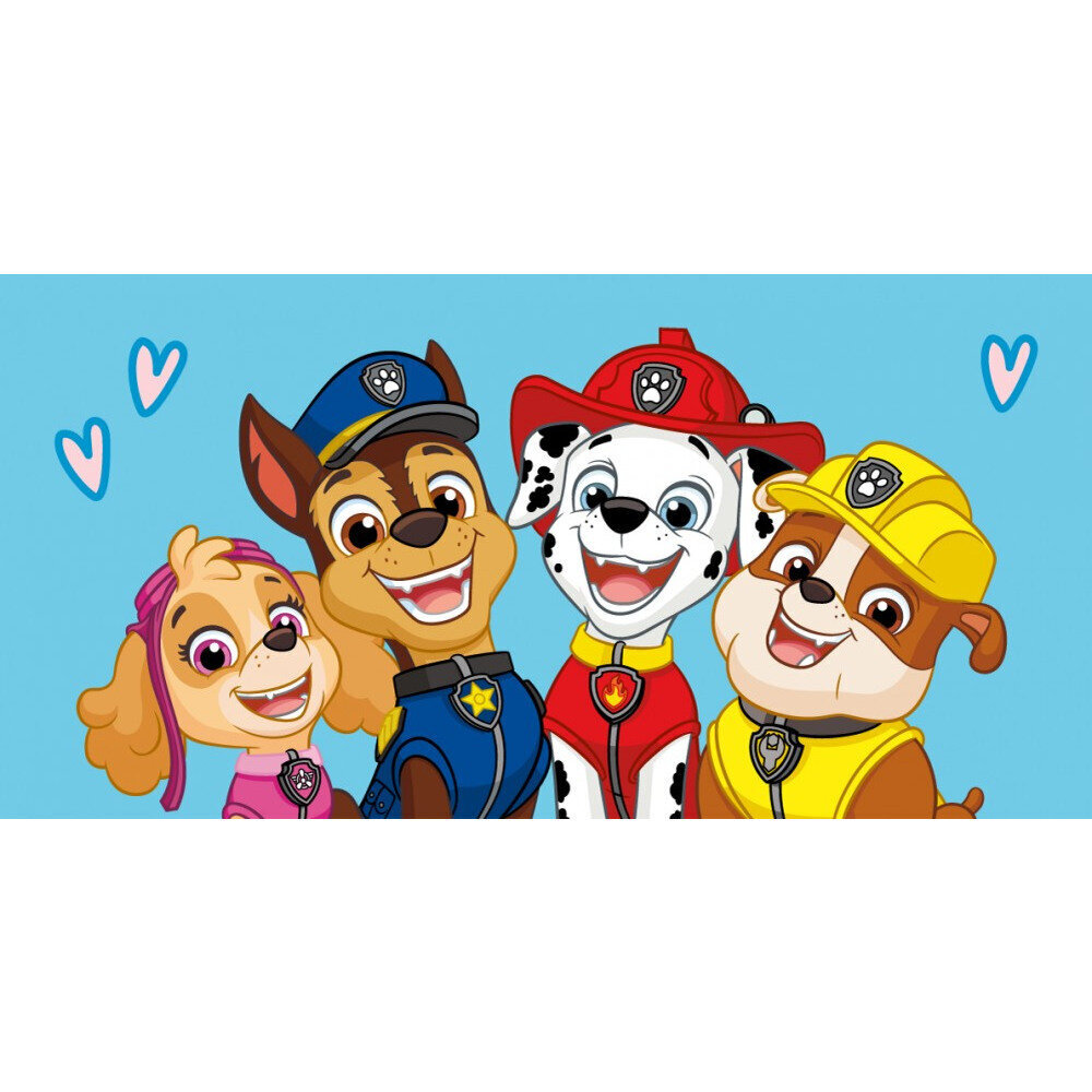 Paw Patrol kokvilnas dvielis 70x140 cena un informācija | Dvieļi | 220.lv