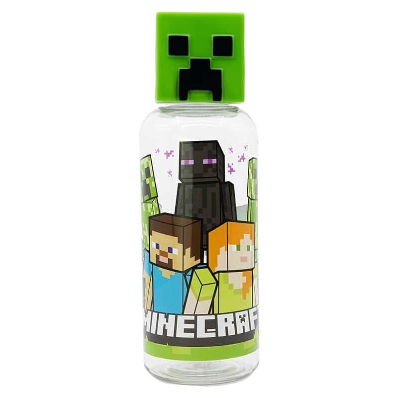 Minecraft 3D pudele 560 ml cena un informācija | Datorspēļu suvenīri | 220.lv