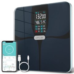 Умные весы с VA экраном Lepulse FI1902B, тёмно-синие цена и информация | Весы (бытовые) | 220.lv