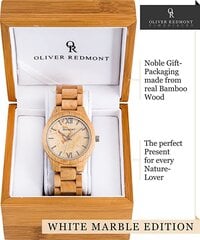 Redmont мужские наручные часы, светло дерево и мрамор цена и информация | Мужские часы | 220.lv