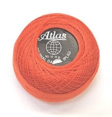 Нитки для вязания Atlas, цвет красный 0072A цена и информация | Принадлежности для вязания | 220.lv