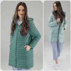 Двусторонняя куртка для женщин Taja, зеленая цена и информация | Женские куртки | 220.lv