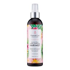 Mitrinošs matu sprejs Flora & Curl Hydrate Me Mitrinošs Jasmīns (250 ml) cena un informācija | Matu veidošanas līdzekļi | 220.lv