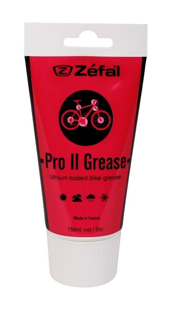 Ziede velosipēdiem ZEFAL Pro-II-Grease, 150 ml cena un informācija | Velo instrumenti, kopšanas līdzekļi | 220.lv