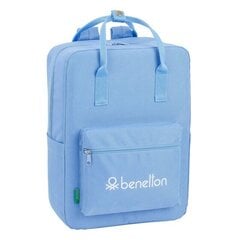 Рюкзак с верхней ручкой и отделениями Benetton Розовый (27 x 38 x 13 cm) цена и информация | Школьные рюкзаки, спортивные сумки | 220.lv