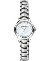 Женские часы Emporio Armani Swiss Made Lady Stainless Steel Nacre цена и информация | Женские часы | 220.lv
