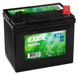 Akumulators zāliena traktoram Exide Garden 12V 24Ah 197x132x186-+ цена и информация | Аккумуляторы | 220.lv
