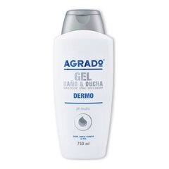 Гель для душа Agrado Dermo (750 ml) цена и информация | Масла, гели для душа | 220.lv