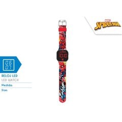Spiderman LED pulkstenis cena un informācija | Bērnu aksesuāri | 220.lv